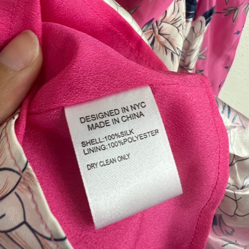 Yumi Kim Daphne Pink Silk Dress - Anthropologie - Picture 7 of 8